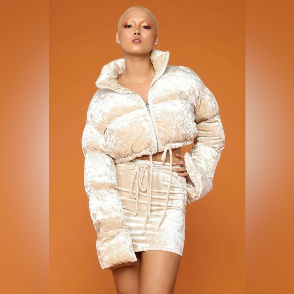 Cardi B Fashion Nova Jacket & Skirt Set